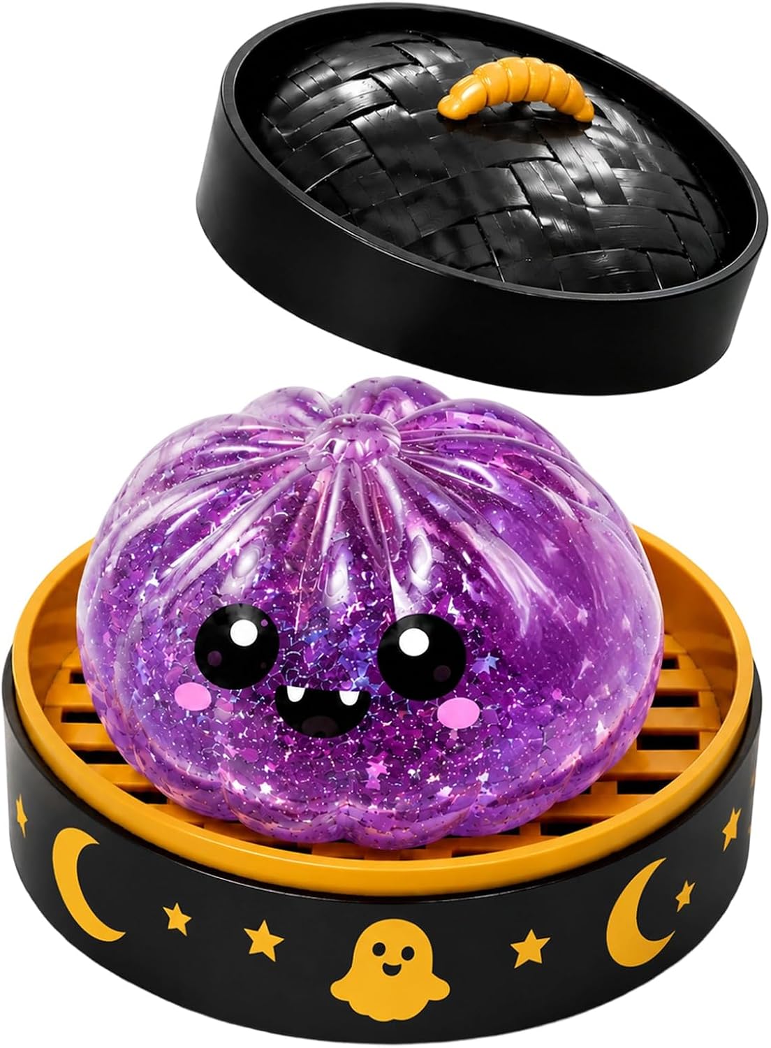 Pureluxo®70% OFF TODAY🎃 Halloween Steamed Bun Squishy Mystery Box Toy💝💝
