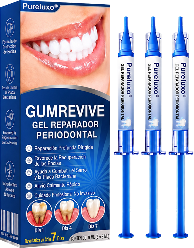 Pureluxo® 🦷Gel reparador periodontal GumRevive🔥