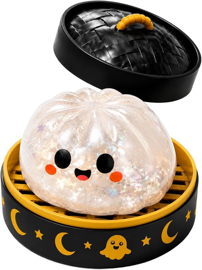 Pureluxo®70% OFF TODAY🎃 Halloween Steamed Bun Squishy Mystery Box Toy💝💝
