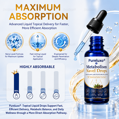 Pureluxo®  𝑀𝑒𝑡𝑎𝑏𝑜𝑙𝑖𝑠𝑚 𝑁𝑎𝑣𝑒𝑙 𝐷𝑟𝑜𝑝𝑠