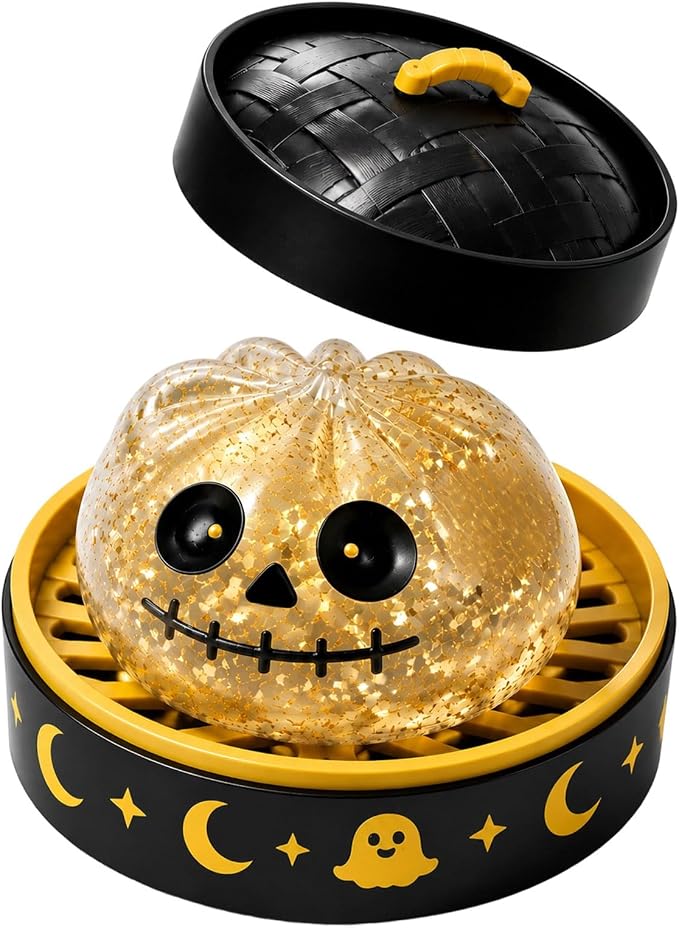 Pureluxo®70% OFF TODAY🎃 Halloween Steamed Bun Squishy Mystery Box Toy💝💝