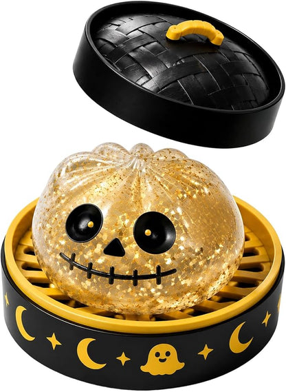Pureluxo®70% OFF TODAY🎃 Halloween Steamed Bun Squishy Mystery Box Toy💝💝