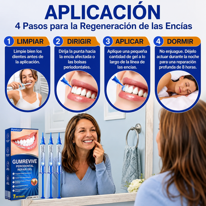 Pureluxo® 🦷Gel reparador periodontal GumRevive🔥