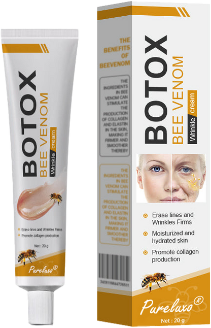(Made and Shipped from USA) 🧑‍⚕️Pureluxo® Botox Bee Venom Wrinkle Removal Cream- LAST DAY 70% OFF🧑‍⚕️