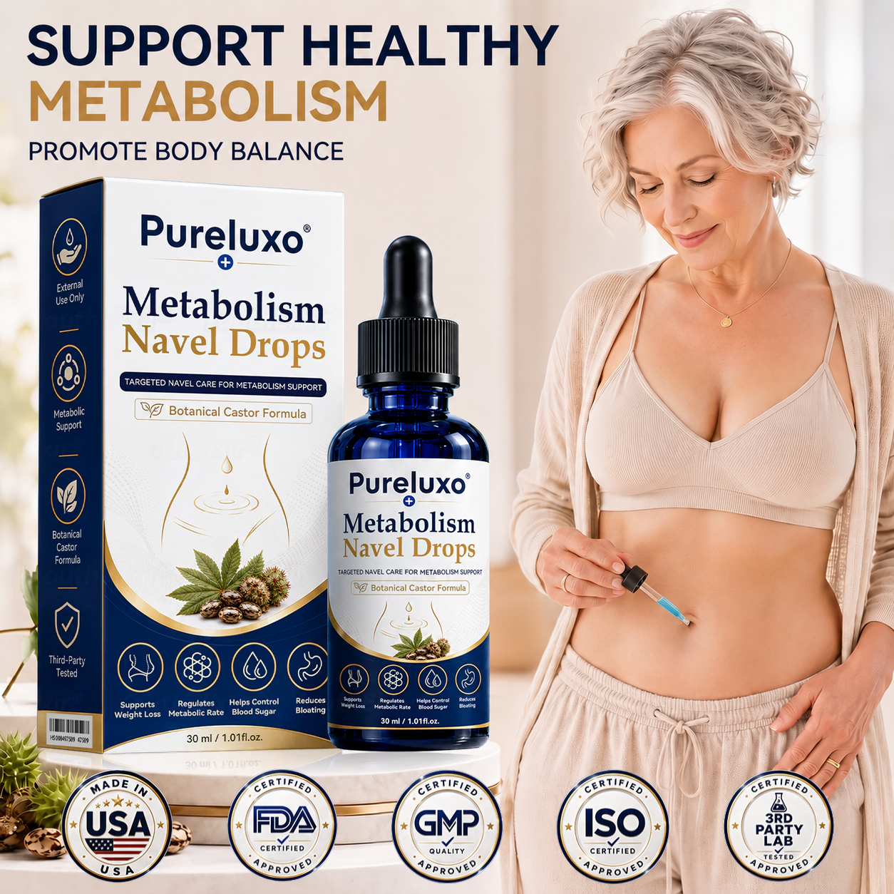 Pureluxo®  𝑀𝑒𝑡𝑎𝑏𝑜𝑙𝑖𝑠𝑚 𝑁𝑎𝑣𝑒𝑙 𝐷𝑟𝑜𝑝𝑠