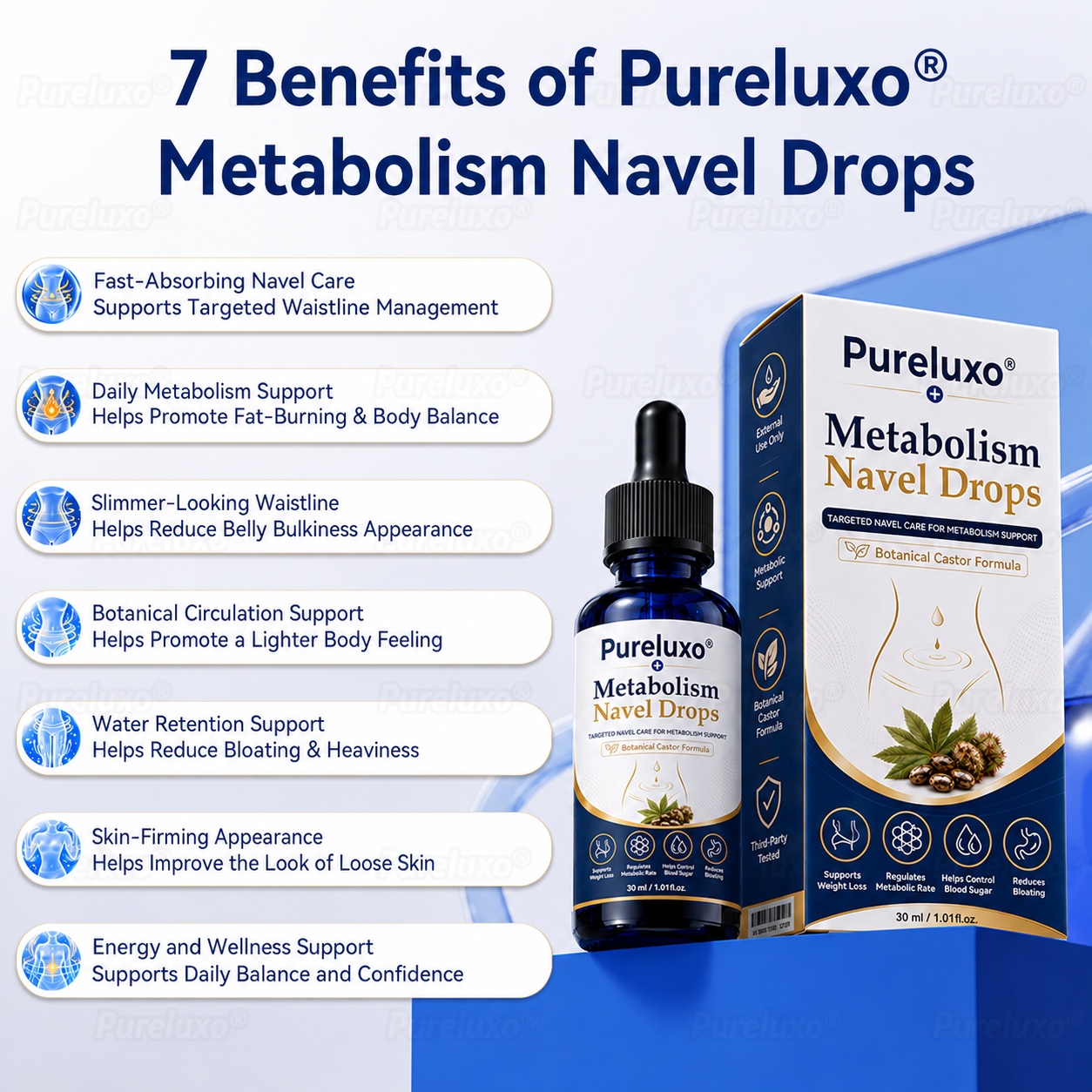 Pureluxo®  𝑀𝑒𝑡𝑎𝑏𝑜𝑙𝑖𝑠𝑚 𝑁𝑎𝑣𝑒𝑙 𝐷𝑟𝑜𝑝𝑠