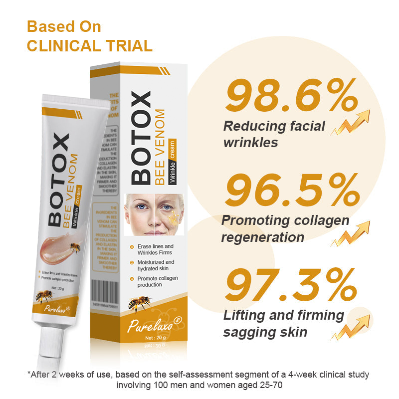 (Made and Shipped from USA) 🧑‍⚕️Pureluxo® Botox Bee Venom Wrinkle Removal Cream- LAST DAY 70% OFF🧑‍⚕️