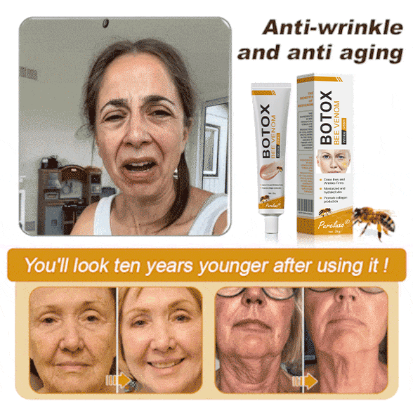 (Made and Shipped from USA) 🧑‍⚕️Pureluxo® Botox Bee Venom Wrinkle Removal Cream- LAST DAY 70% OFF🧑‍⚕️
